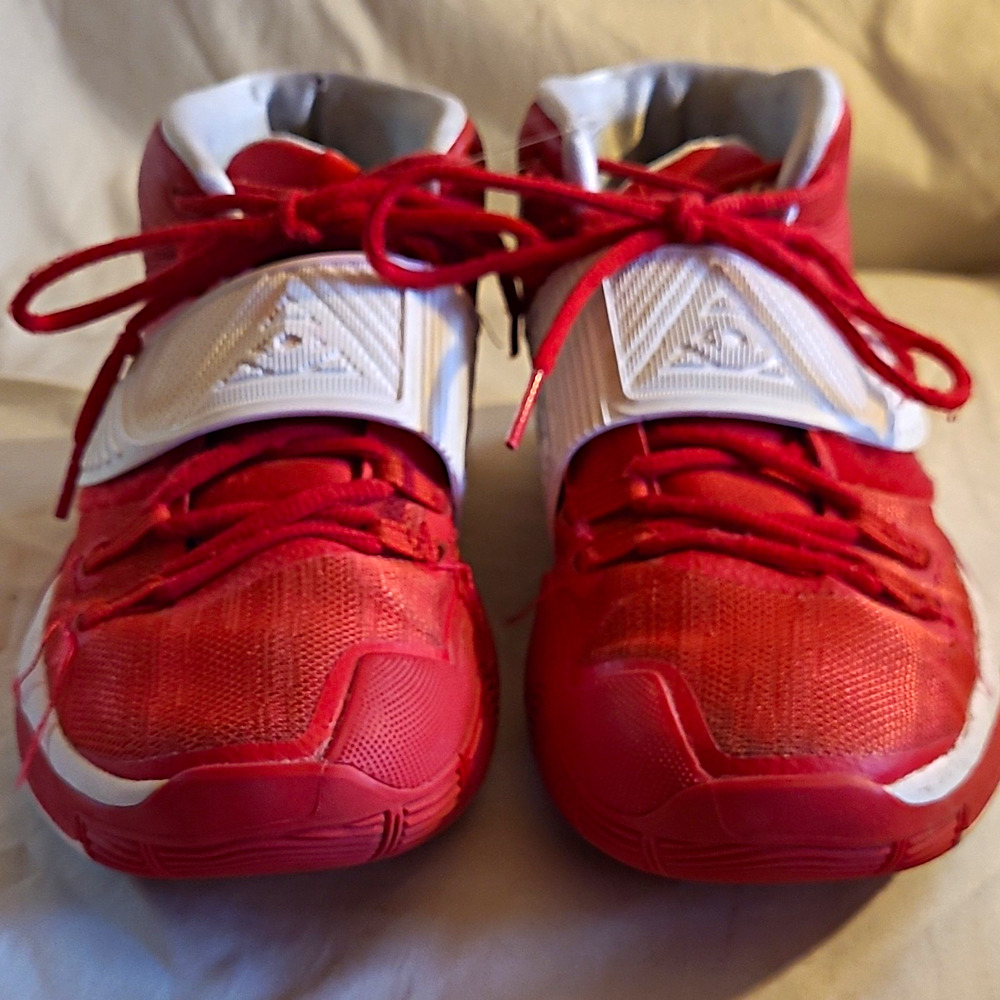 Nike Kyrie 6 TB University Red White Basketball Shoes CW4142-603 Men’s Size 8.5